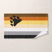 Bärenflagge Badhandtuch Set (Handtuch)