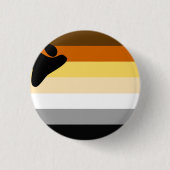 Bärenflagge Button (Vorderseite)