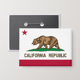 Bärenflagge der Republik Kalifornien: Cali Golden Button