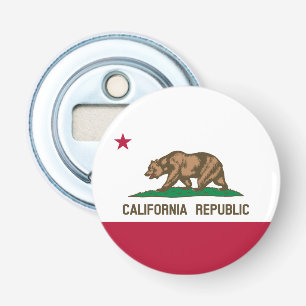 Bärenflagge der Republik Kalifornien: Cali Golden  Flaschenöffner