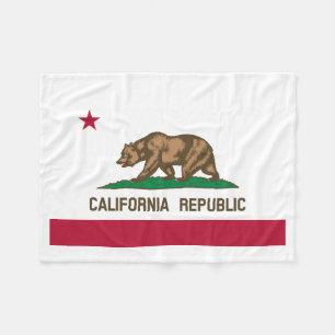Bärenflagge der Republik Kalifornien: Cali Golden Fleecedecke