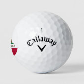 Bärenflagge der Republik Kalifornien: Cali Golden  Golfball (Logo)