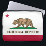 Bärenflagge der Republik Kalifornien: Cali Golden  Laptopschutzhülle<br><div class="desc">Die Flagge der Republik Kalifornien ist ein Symbol der Republik der kurzen Bärenflagge, die 1846 für einen Zeitraum von 25 Tagen existierte. Die Flagge ist ein einfaches Design mit einem roten Single auf weißem Hintergrund. Der Stern soll den einsamen Staat darstellen, und der weiße Hintergrund soll Reinheit und Unschuld symbolisieren....</div>