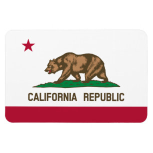 Bärenflagge der Republik Kalifornien: Cali Golden Magnet