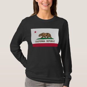 Bärenflagge der Republik Kalifornien: Cali Golden T-Shirt
