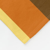 Bärenflagge Fleecedecke (Ecke)