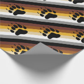 Bärenflagge Geschenkpapier (Ecke)