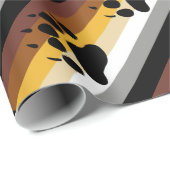 Bärenflagge Geschenkpapier (Rolleneckpunkt)
