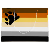 Bärenflagge Große Geschenktüte (Vorderseite)