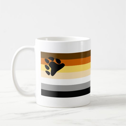 Bärenflagge Kaffeetasse (Links)