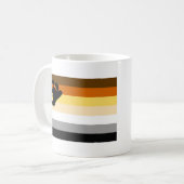 Bärenflagge Kaffeetasse (Vorderseite Links)