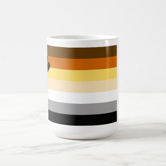 Bärenflagge Kaffeetasse (Mittel)