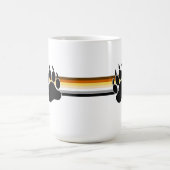 Bärenflagge Kaffeetasse (Mittel)