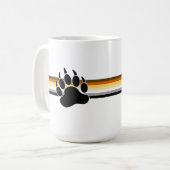 Bärenflagge Kaffeetasse (Vorderseite Links)