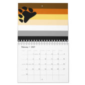 Bärenflagge Kalender (Feb 2027)