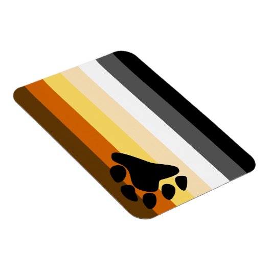 Bärenflagge Magnet (Rechte Seite)