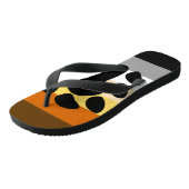 Bärenflagge mit Paw Badesandalen (Schrägansicht)