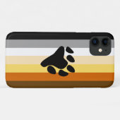 Bärenflagge mit Paw Case-Mate iPhone Hülle (Rückseite (Horizontal))