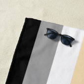 Bärenflagge mit Paw Strandtuch (Beispiel)