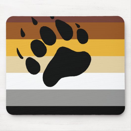 Bärenflagge Mousepad (Vorne)