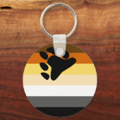 Bärenflagge Schlüsselanhänger (Vorderseite)