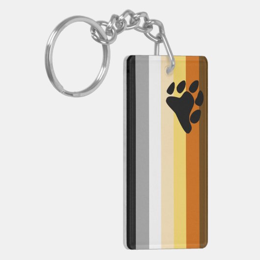 Bärenflagge Schlüsselanhänger (Vorderseite links)