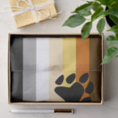 Bärenflagge Seidenpapier (Geschenk)