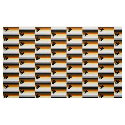 Bärenflagge Stoff (Fat Quarter (45,7 x 55,9 cm))