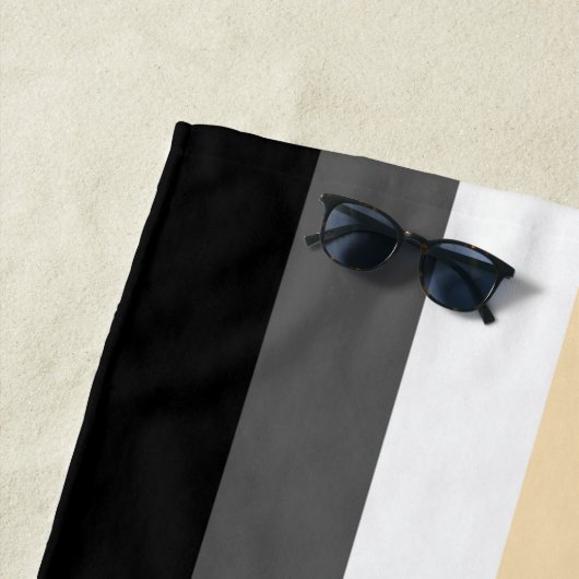 Bärenflagge Strandtuch (Beispiel)