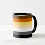 Bärenflagge Tasse (VorderseiteRechts)