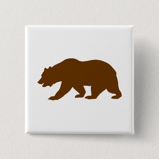 Bärenform Button (Vorderseite)