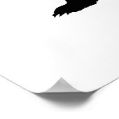 Bärenform Poster (Ecke)