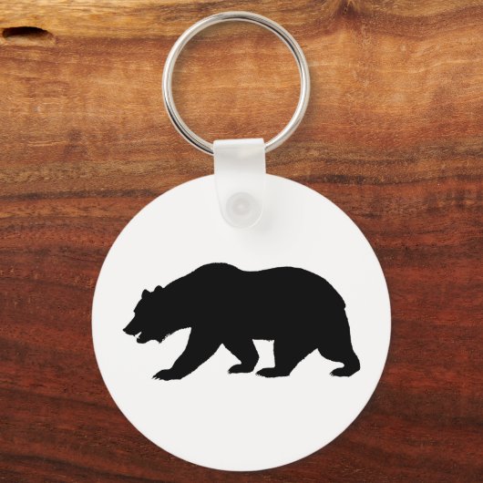 Bärenform Schlüsselanhänger (Vorderseite)