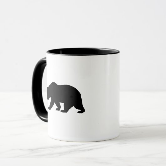 Bärenform Tasse (Vorderseite Links)