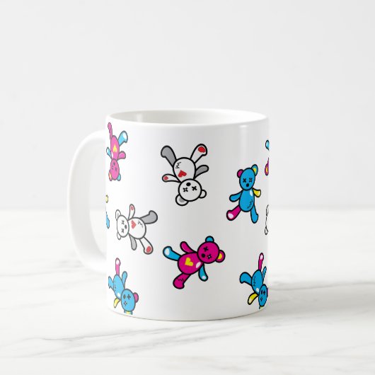 Bärenfreunde Kaffeetasse (Vorderseite Links)