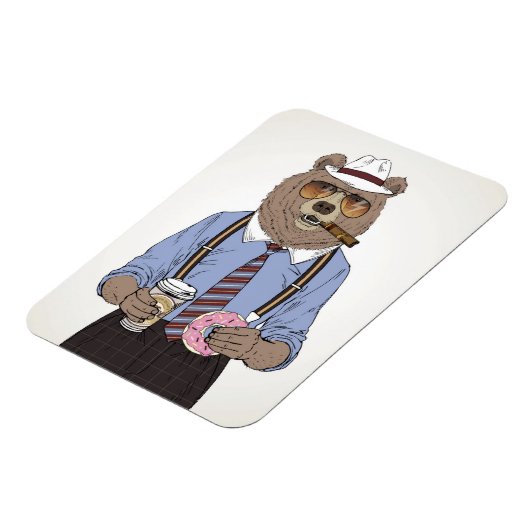 Bärenfrühstück Magnet (Linke Seite)