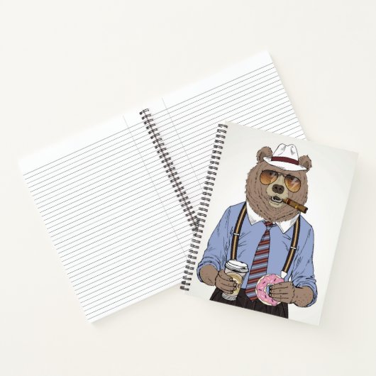 Bärenfrühstück Notizblock (Innenseite)