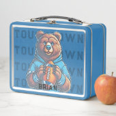 Bärenfußball Personalisiert Lunch Box (Beispiel)