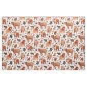 BärenGEBIET Brown Mama and Cub Kinderzimmer Bears Stoff (Fat Quarter (45,7 x 55,9 cm))