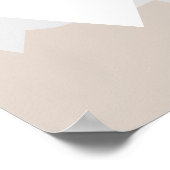 Bärengebirge erstes Geburtstagszeichen Poster (Ecke)