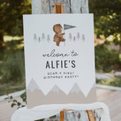 Bärengebirge erstes Geburtstagszeichen Poster