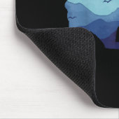 Bärengebirge Grizzi Camping Wandern Mousepad (Ecke)