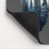 Bärengebirge und Wälder Mousepad (Ecke)