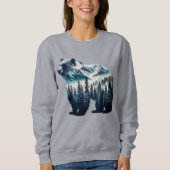 Bärengebirge und Wälder Sweatshirt (Vorderseite)