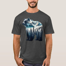Bärengebirge und Wälder T-Shirt