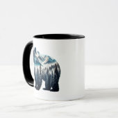 Bärengebirge und Wälder Tasse (Vorderseite Links)