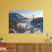 Bärengebirgsbrücke Leinwanddruck (Insitu (Wohnzimmer))