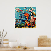 'Bärengeburt' Poster (Küche)