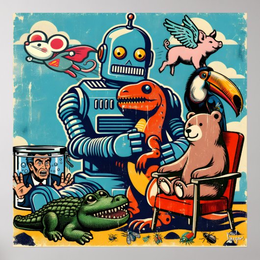 'Bärengeburt' Poster (Vorne)