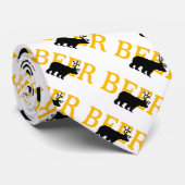 Bärengehirsch oder Bier Krawatte (Gerollt)